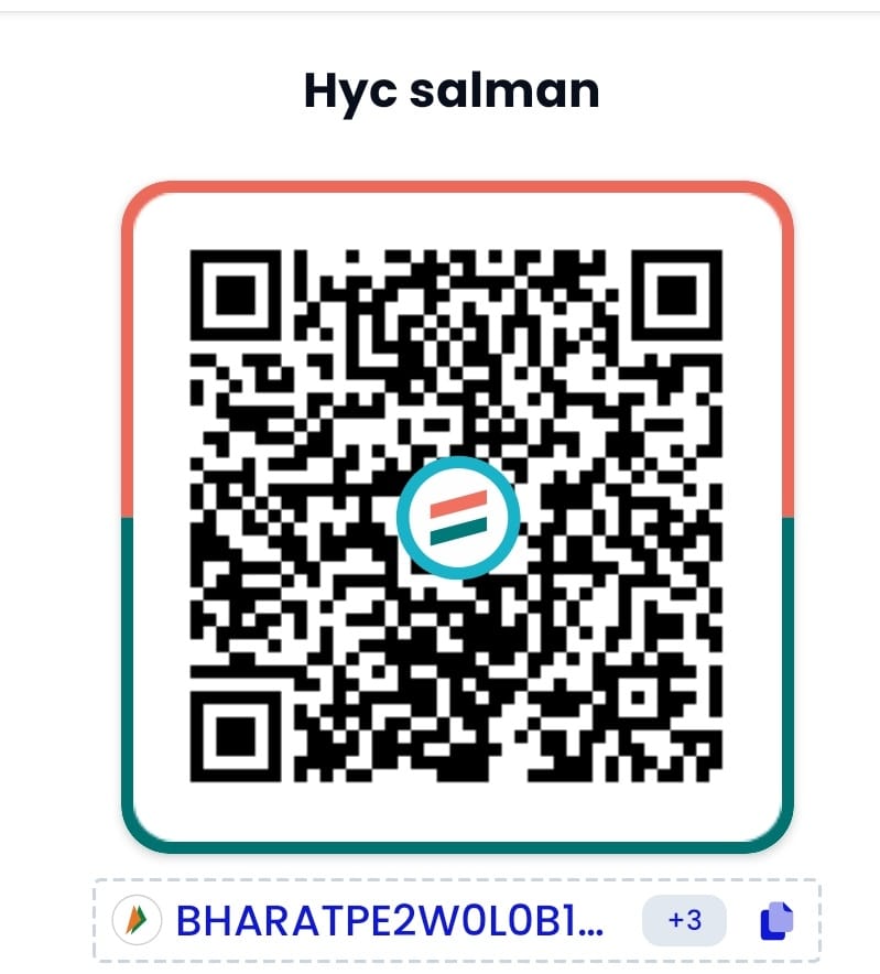 UPI QR कोड — HYC Salman Foundation